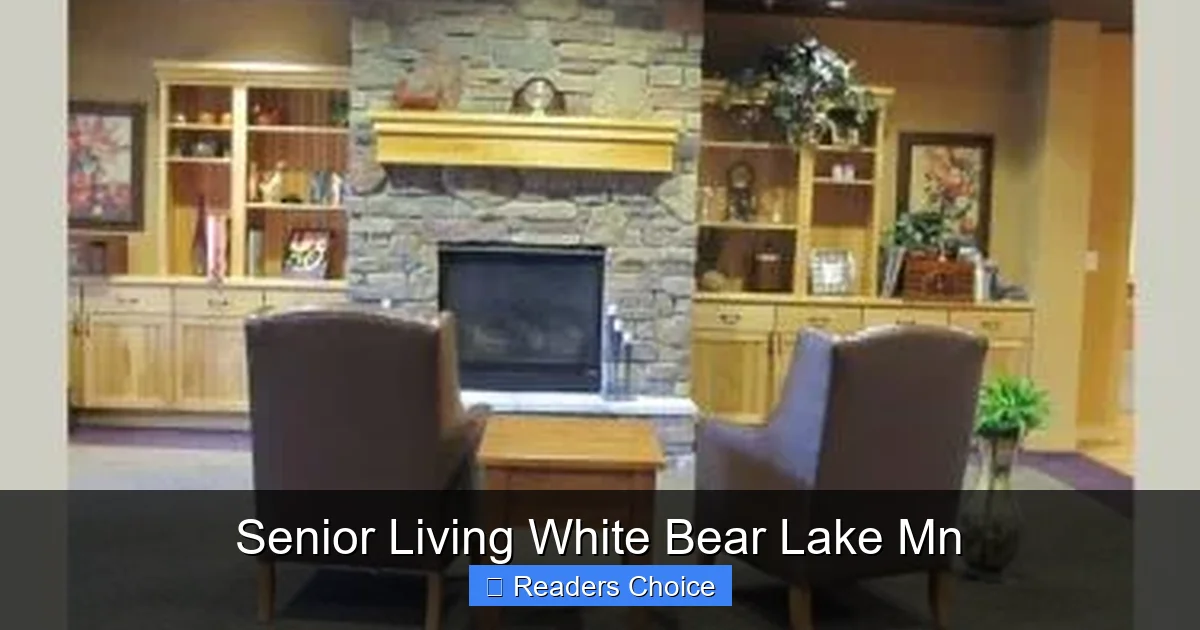 Senior Living White Bear Lake Mn