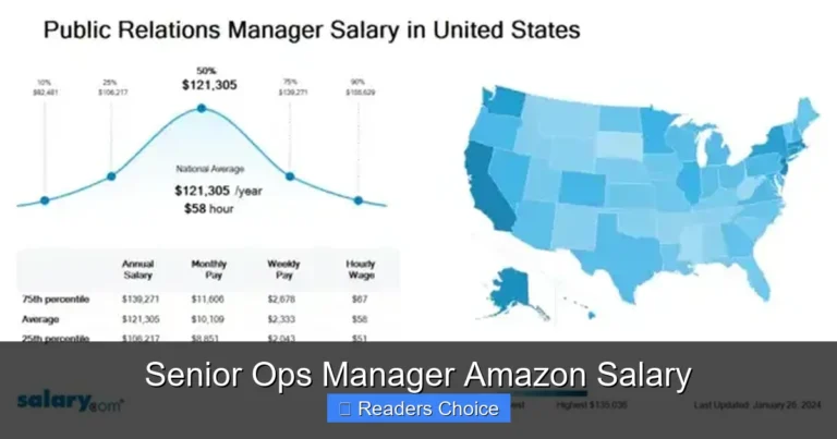 Senior Ops Manager Amazon Salary