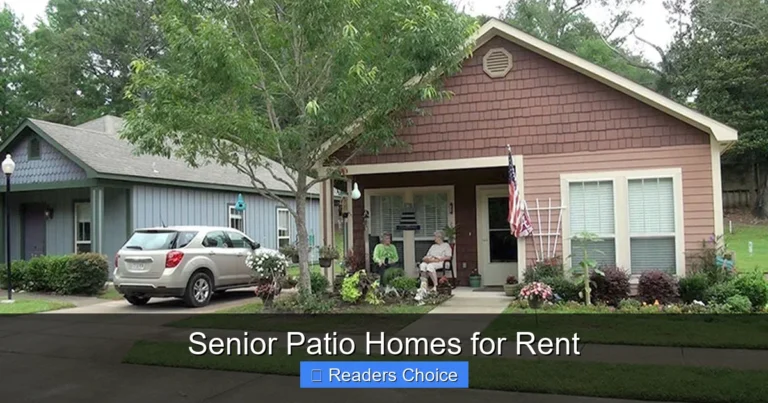 Senior Patio Homes for Rent