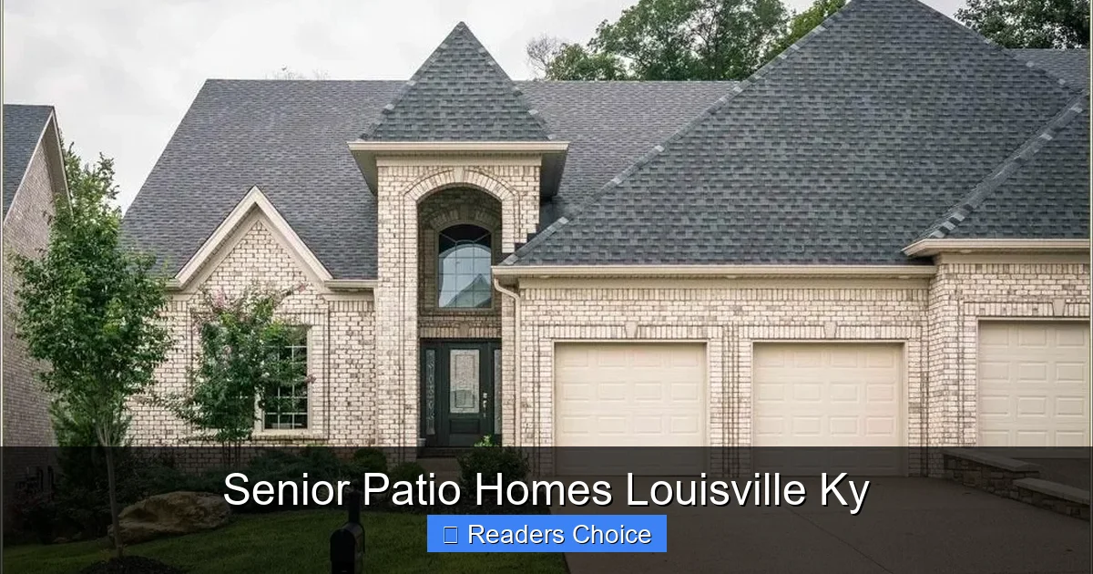 Senior Patio Homes Louisville Ky