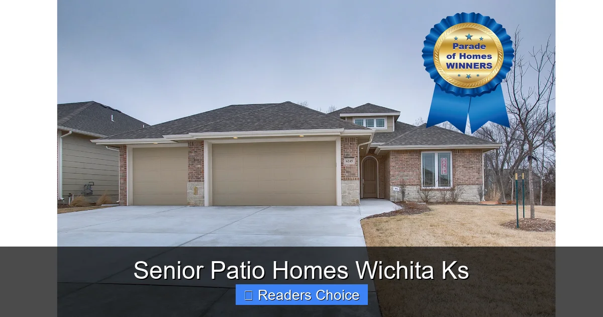 Senior Patio Homes Wichita Ks