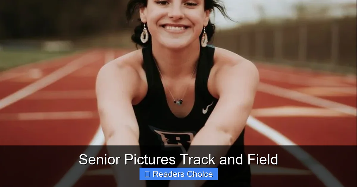 Senior Pictures Track and Field
