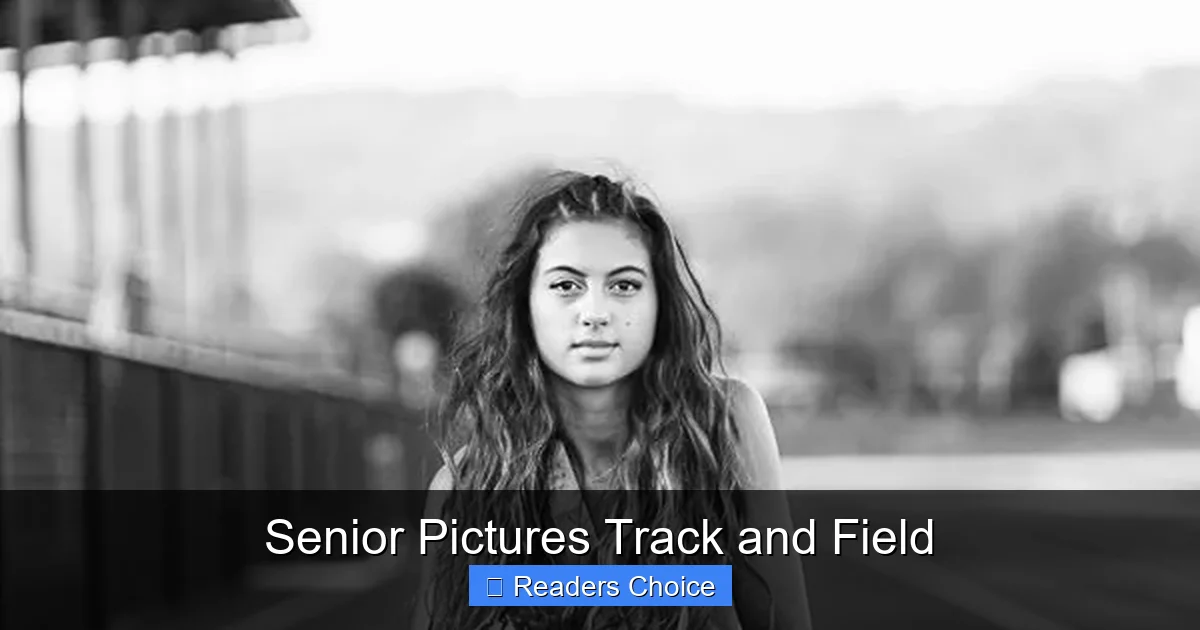 Senior Pictures Track and Field