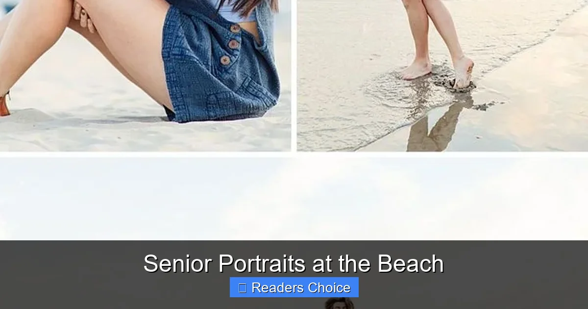 Senior Portraits at the Beach