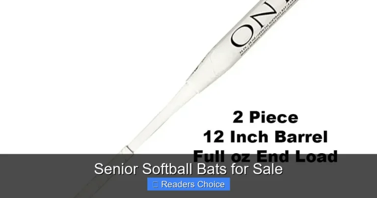 Senior Softball Bats for Sale