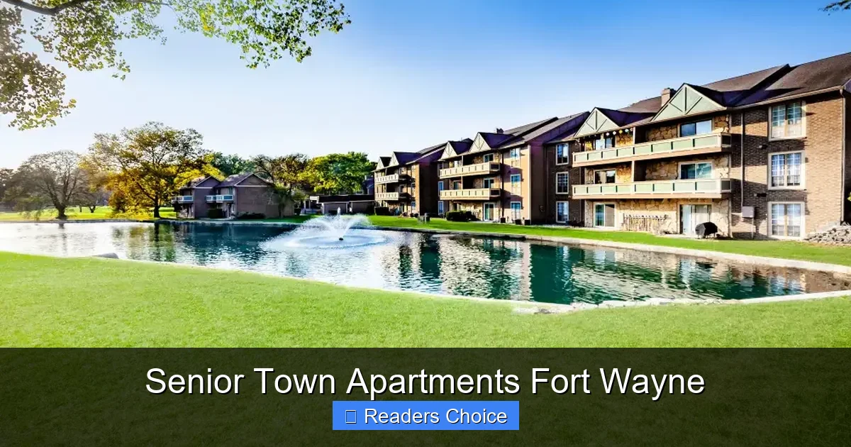 Senior Town Apartments Fort Wayne