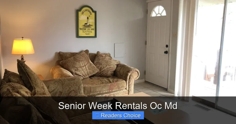 Senior Week Rentals Oc Md