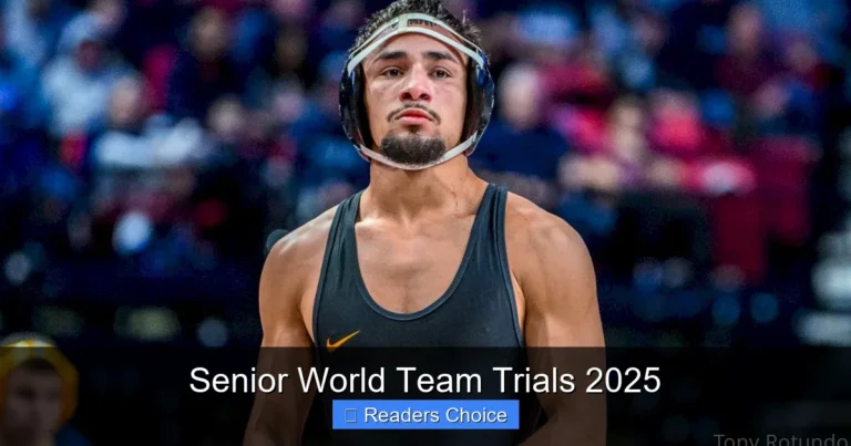 Senior World Team Trials 2025