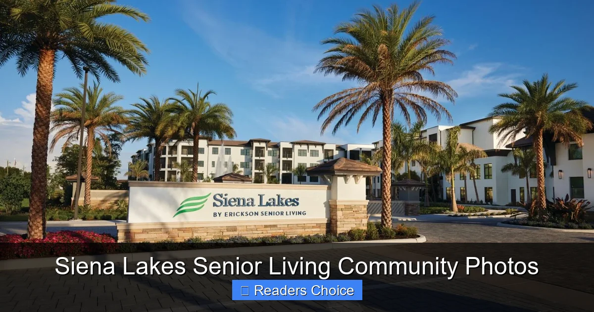 Siena Lakes Senior Living Community Photos