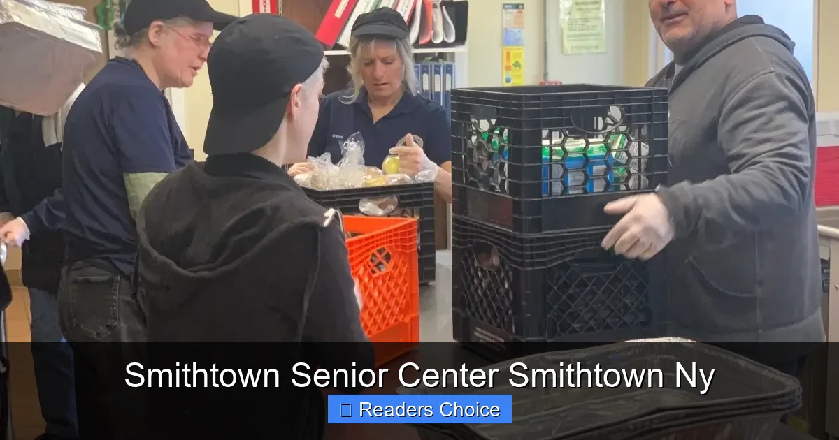 Smithtown Senior Center Smithtown Ny