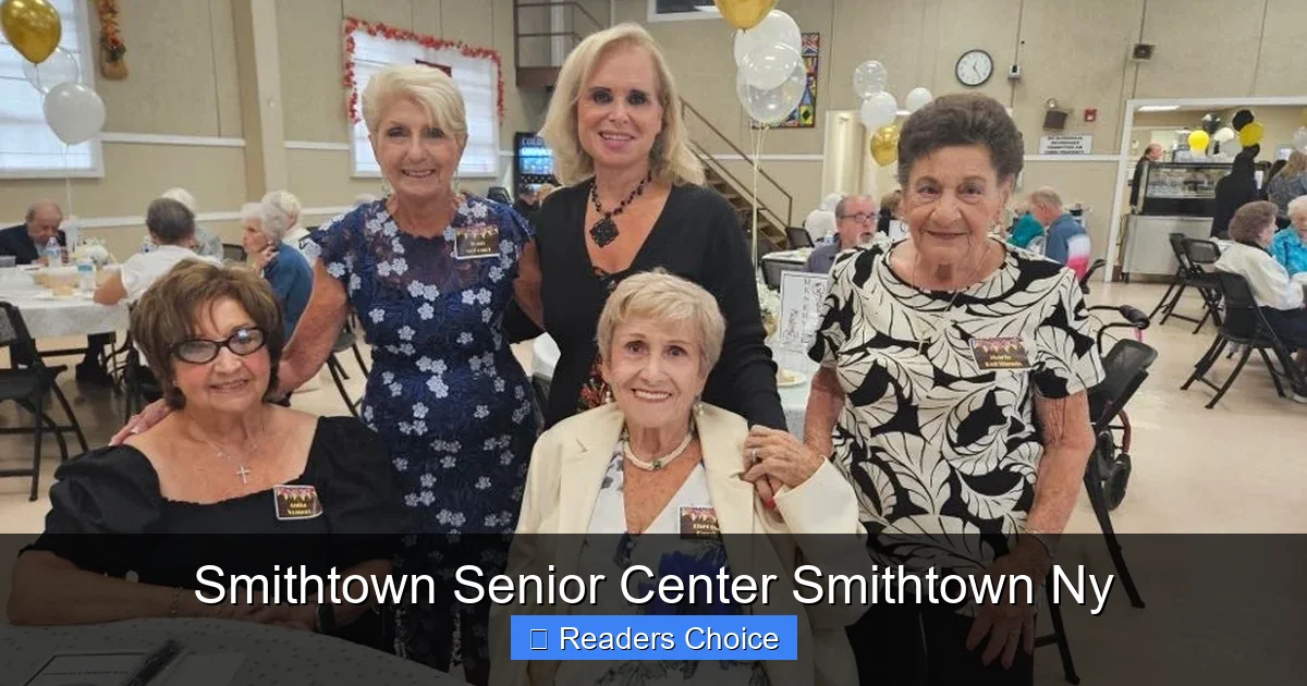 Smithtown Senior Center Smithtown Ny