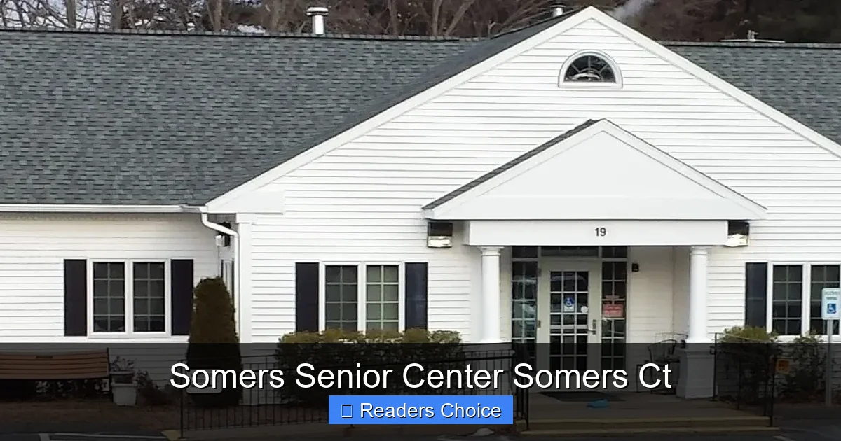 Somers Senior Center Somers Ct