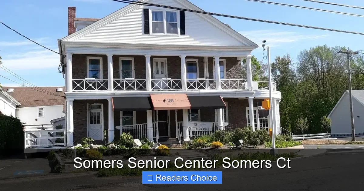 Somers Senior Center Somers Ct