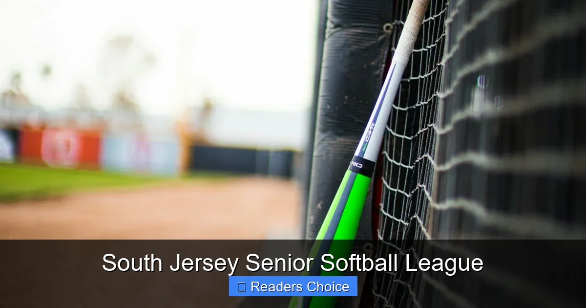 South Jersey Senior Softball League