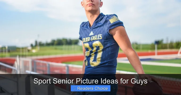 Sport Senior Picture Ideas for Guys