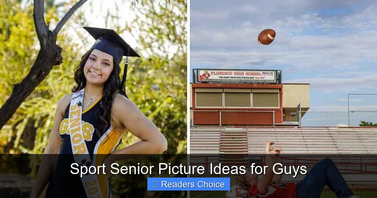 Sport Senior Picture Ideas for Guys