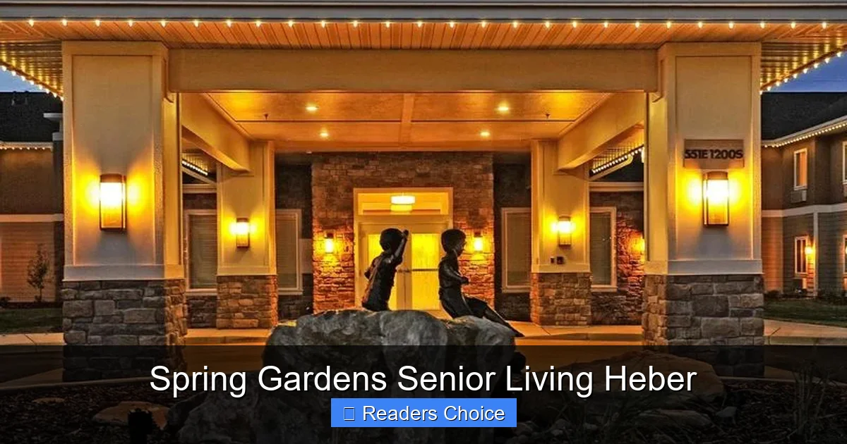 Spring Gardens Senior Living Heber