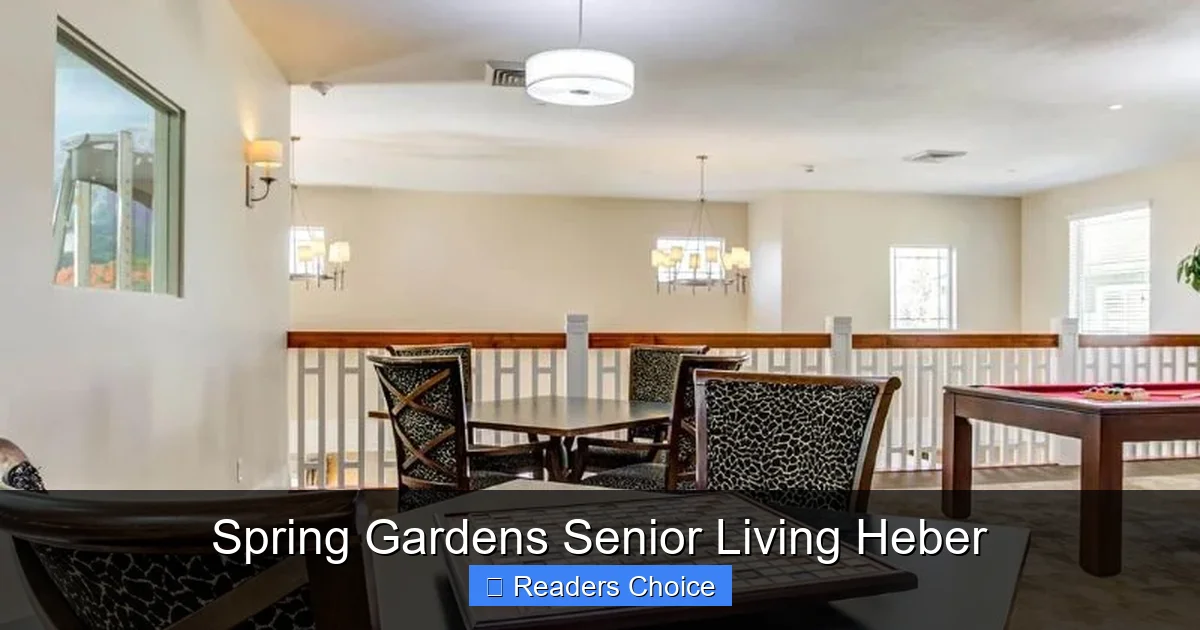 Spring Gardens Senior Living Heber
