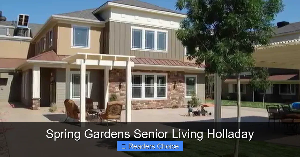 Spring Gardens Senior Living Holladay