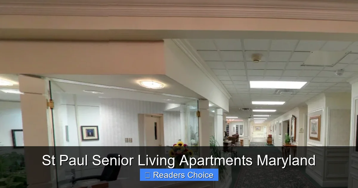 St Paul Senior Living Apartments Maryland