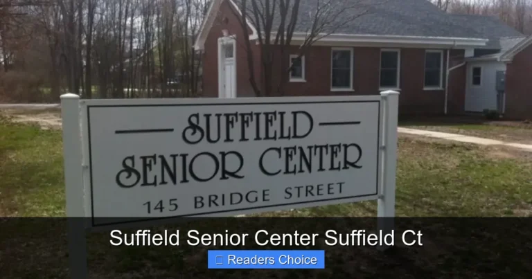 Suffield Senior Center Suffield Ct
