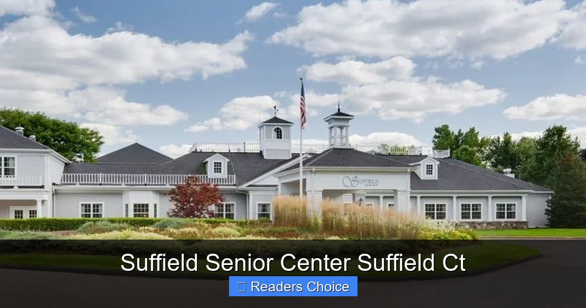 Suffield Senior Center Suffield Ct