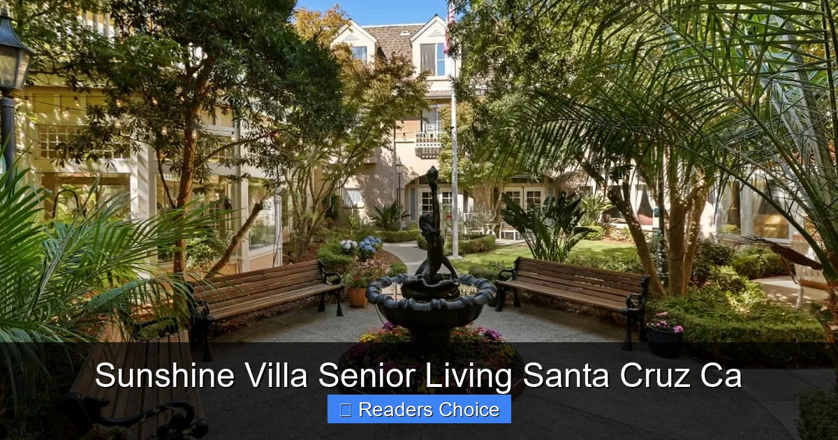 Sunshine Villa Senior Living Santa Cruz Ca