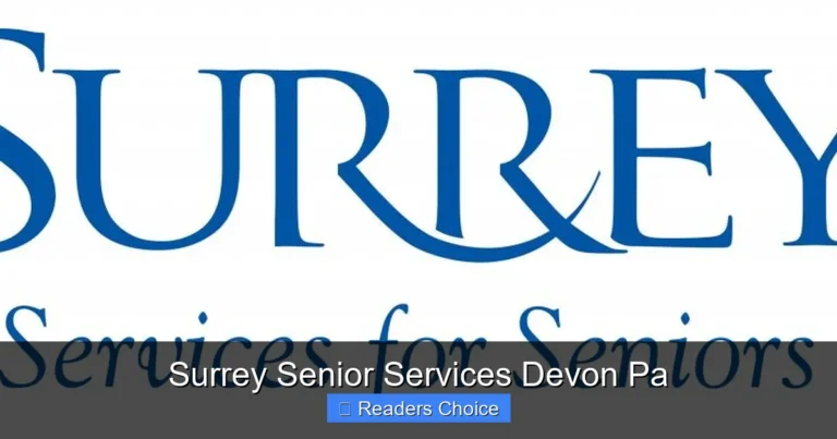 Surrey Senior Services Devon Pa
