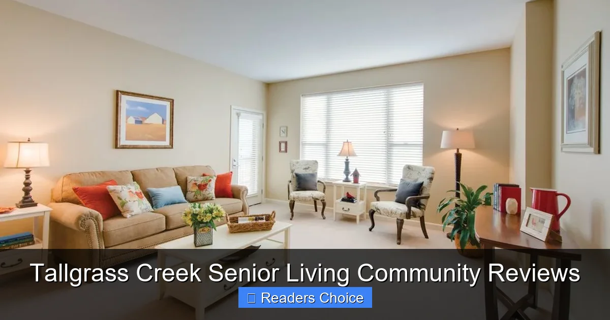 Tallgrass Creek Senior Living Community Reviews