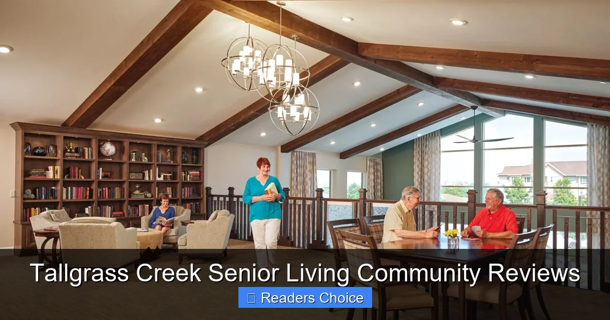 Tallgrass Creek Senior Living Community Reviews