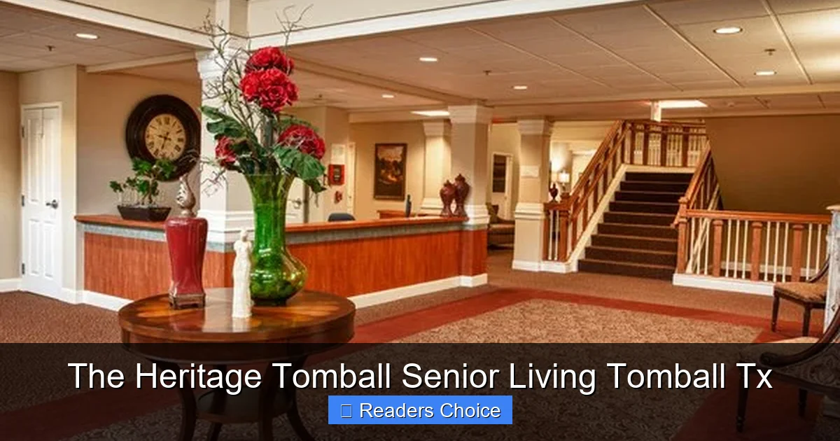The Heritage Tomball Senior Living Tomball Tx