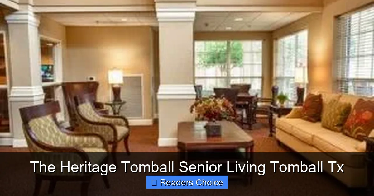 The Heritage Tomball Senior Living Tomball Tx