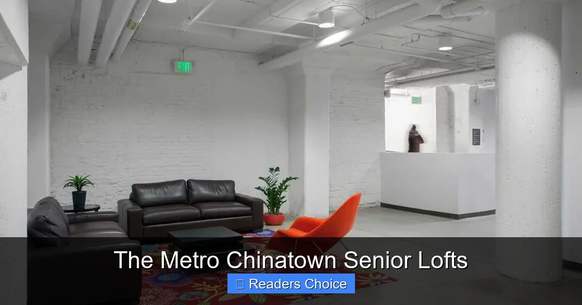 The Metro Chinatown Senior Lofts