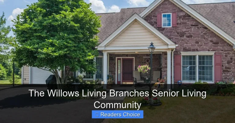 The Willows Living Branches Senior Living Community