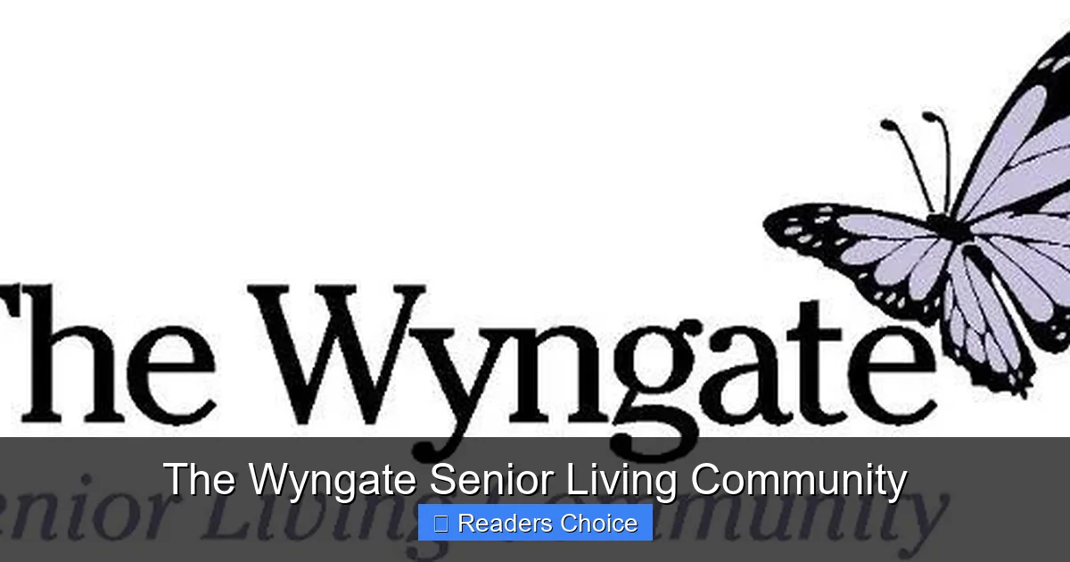 The Wyngate Senior Living Community