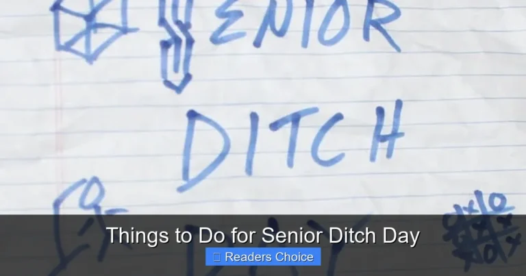 Things to Do for Senior Ditch Day