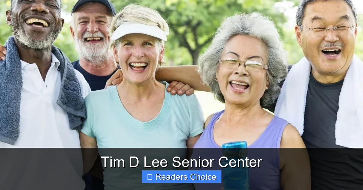 Tim D Lee Senior Center