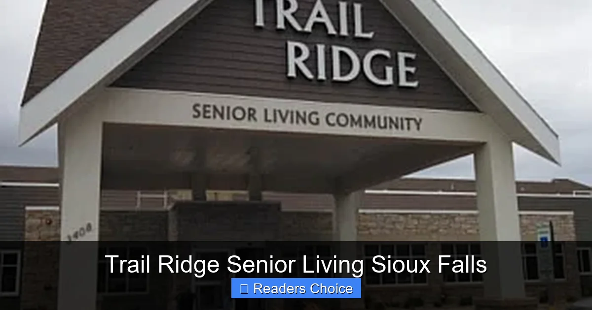 Trail Ridge Senior Living Sioux Falls