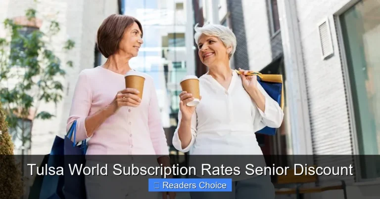Tulsa World Subscription Rates Senior Discount