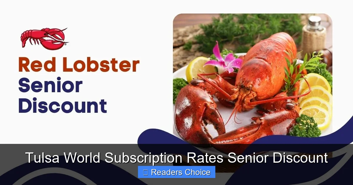 Tulsa World Subscription Rates Senior Discount