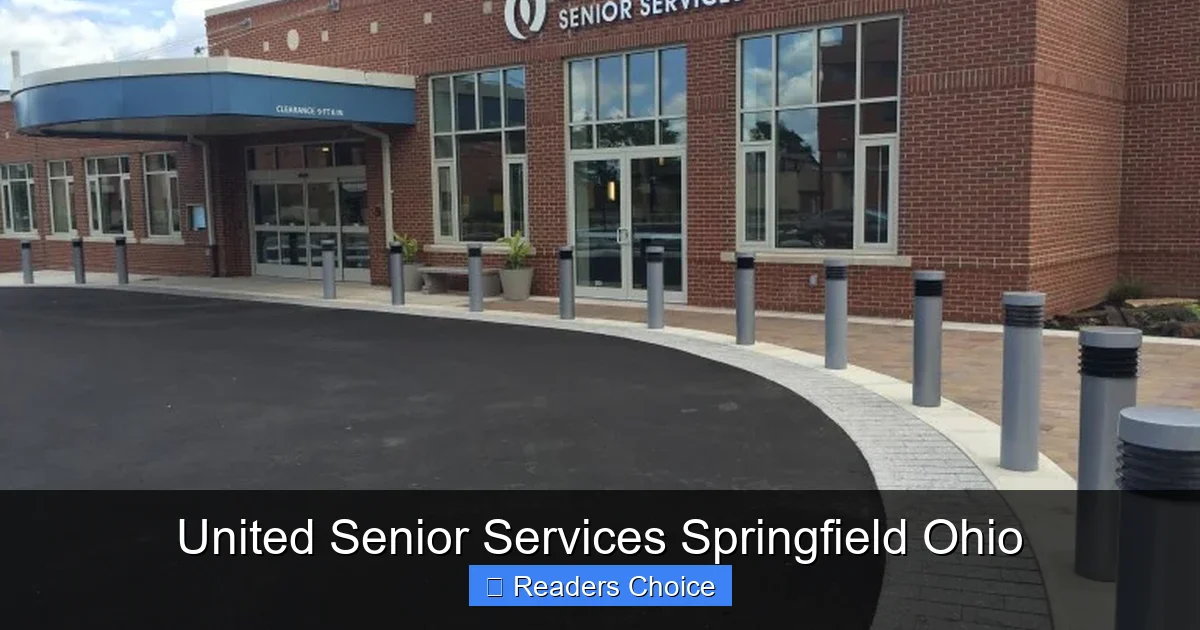 United Senior Services Springfield Ohio