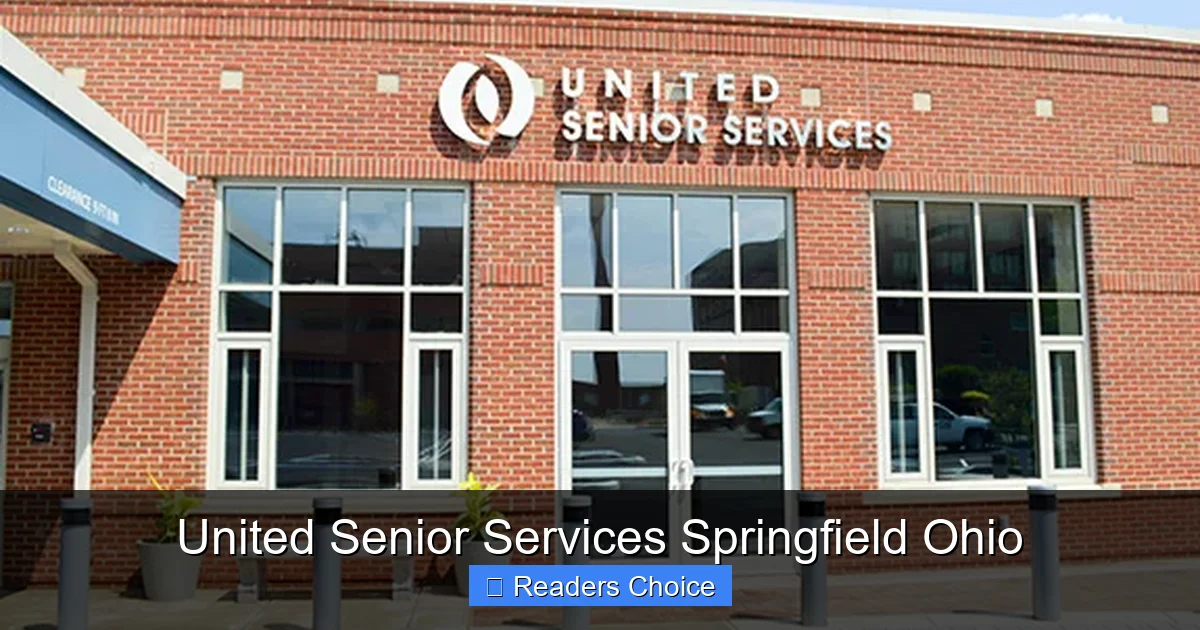 United Senior Services Springfield Ohio