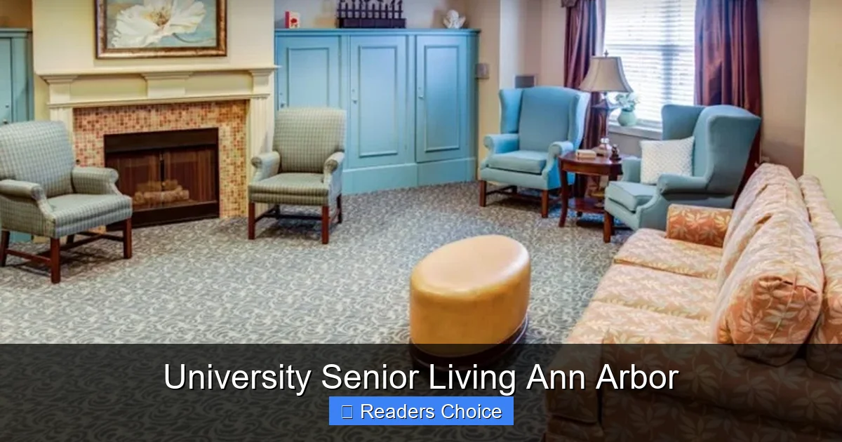 University Senior Living Ann Arbor