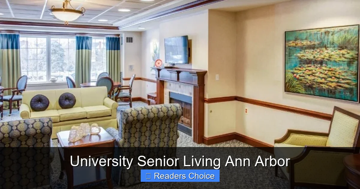 University Senior Living Ann Arbor