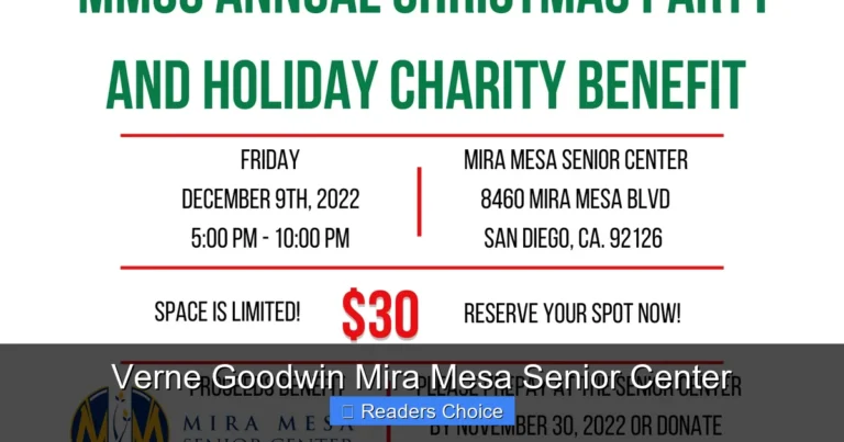 Verne Goodwin Mira Mesa Senior Center