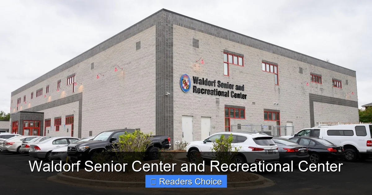 Waldorf Senior Center and Recreational Center