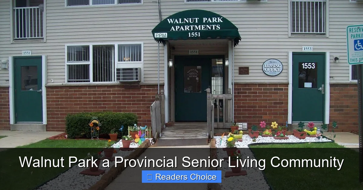 Walnut Park a Provincial Senior Living Community