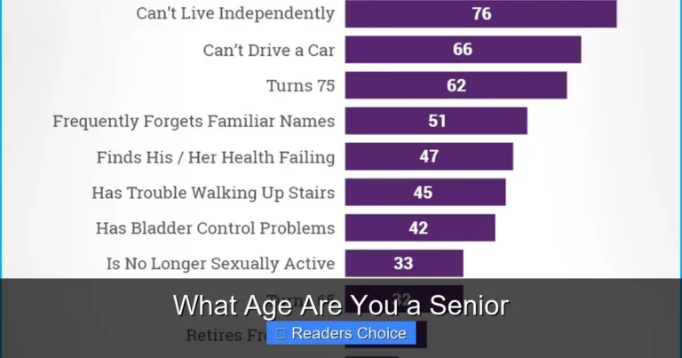 What Age Are You a Senior