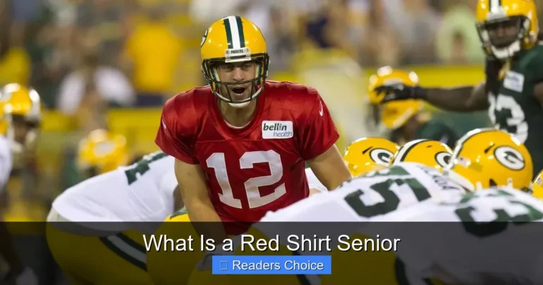 What Is a Red Shirt Senior