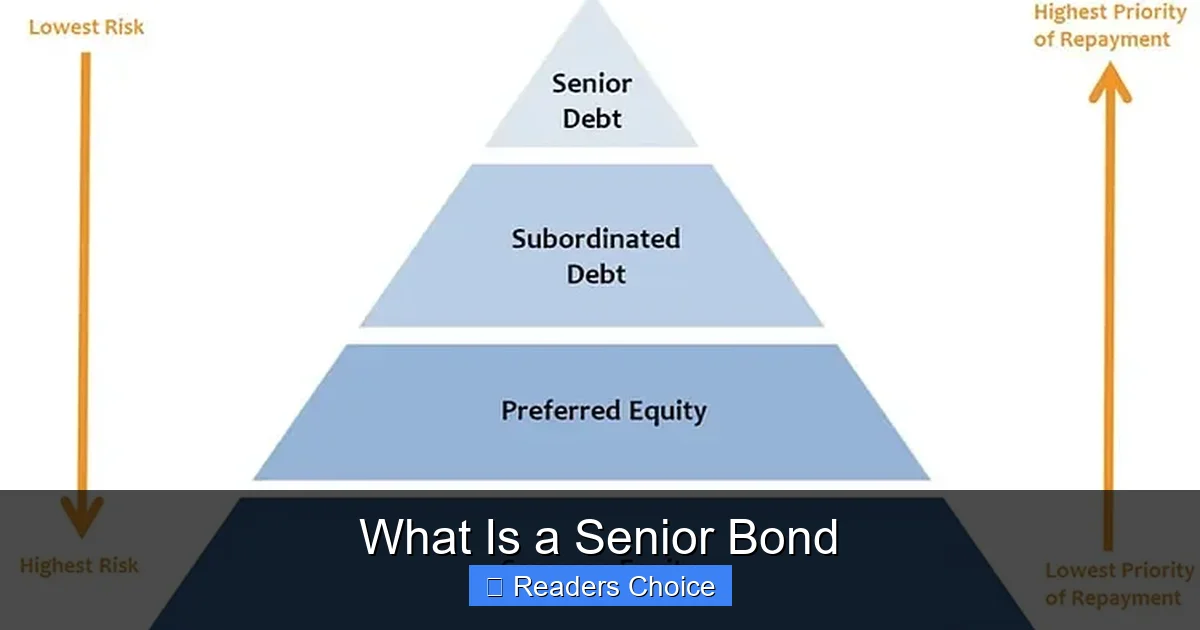 What Is a Senior Bond